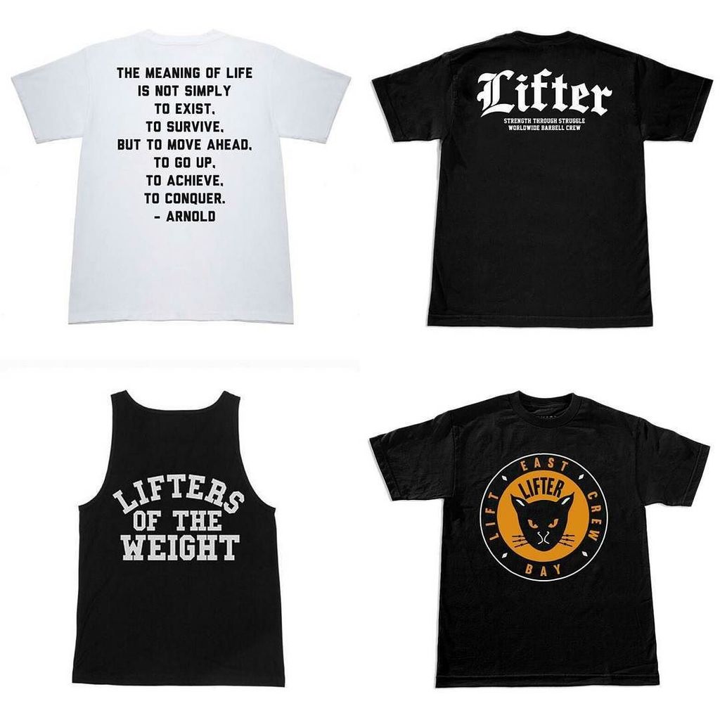 lifterofficial's tweet photo. All these shirts are almost sold out forever and only cost $7. https://t.co/176vkYIrNl https://t.co/LoSms9bFIu https://t.co/sIQUxXYSsy