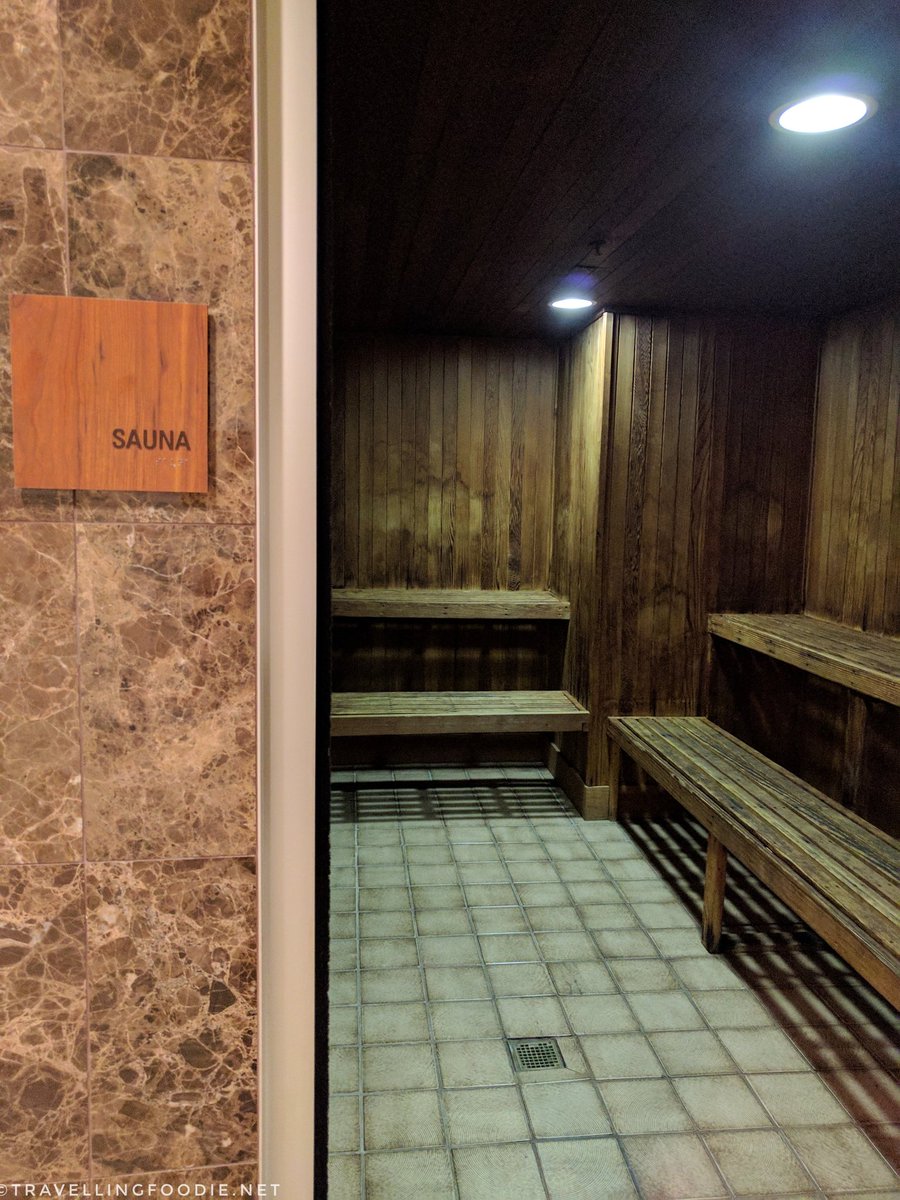 Sauna at Golden Nugget Las Vegas Spa and Gym
