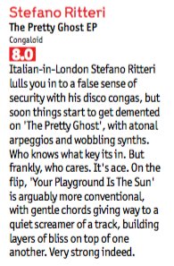 RT <a href="/Exclusive_Promo/">Exclusive Promo</a>: BIG thx to <a href="/DJmag/">DJ Mag</a> for the review of <a href="/stefanoritteri/">Stefano Ritteri</a> newbie on <a href="/Congaloid/">Congaloid</a> . We love it too!  wow!