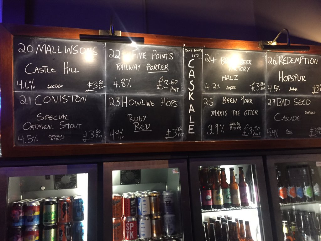 Tonight's cask selection: