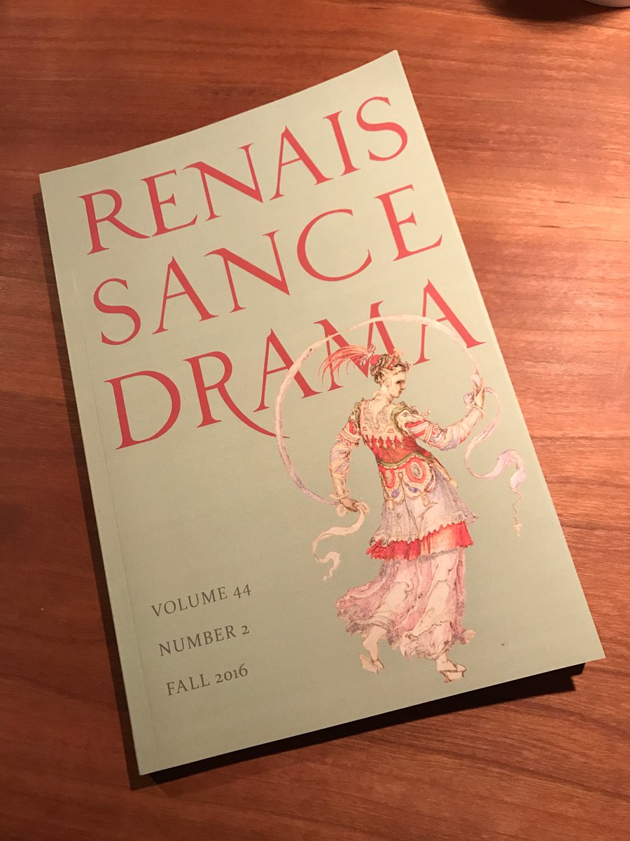 New RD issue w/ sect. on Female Performance ed. @melindajgough &amp; ClareMcManus afterwd StephenOrgel journals.uchicago.edu/toc/rd/current <a href="/WeinbergCollege/">Weinberg College at Northwestern</a>