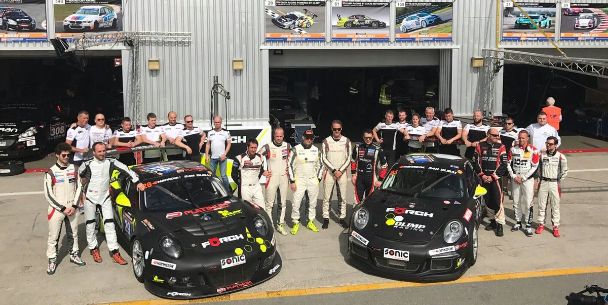 Today, we're rooting for TRG drivers Wolf Henzler &amp; Santiago Creel while they race with Porsche in the #24HDubai!