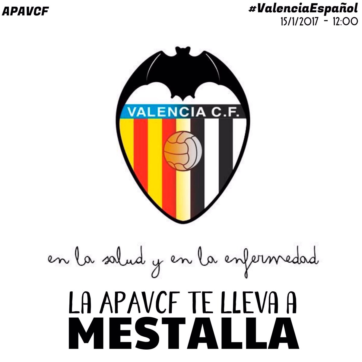 apavcf's tweet photo. La #APAVCF sortea 4 entradas para el partido #ValenciaEspanyol de #LaLiga . Solamente tienes que seguirnos y hacer RT para participar https://t.co/36u0FudrtX