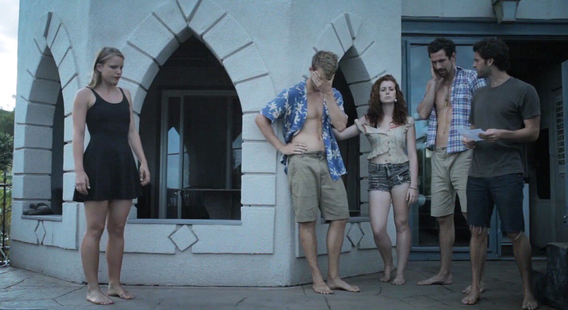 ThroupleMovie's tweet photo. There's trouble at the castle house. #throuplethemovie #whodied #indie #indiefilm #SupportIndieFilm @candyfactory411 https://t.co/21SZZFlrmS
