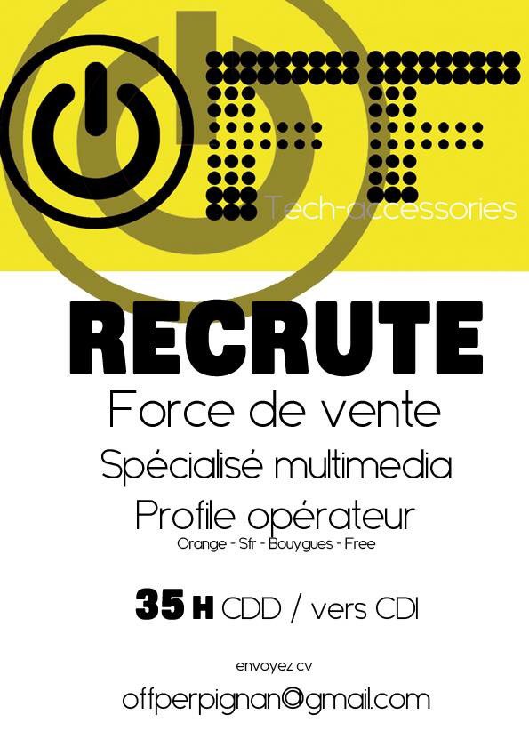 OFF_TechAccess's tweet image. #recrutement #job66 #Emploi #Perpignan #2017 #maintenant #boulot #cdd35h