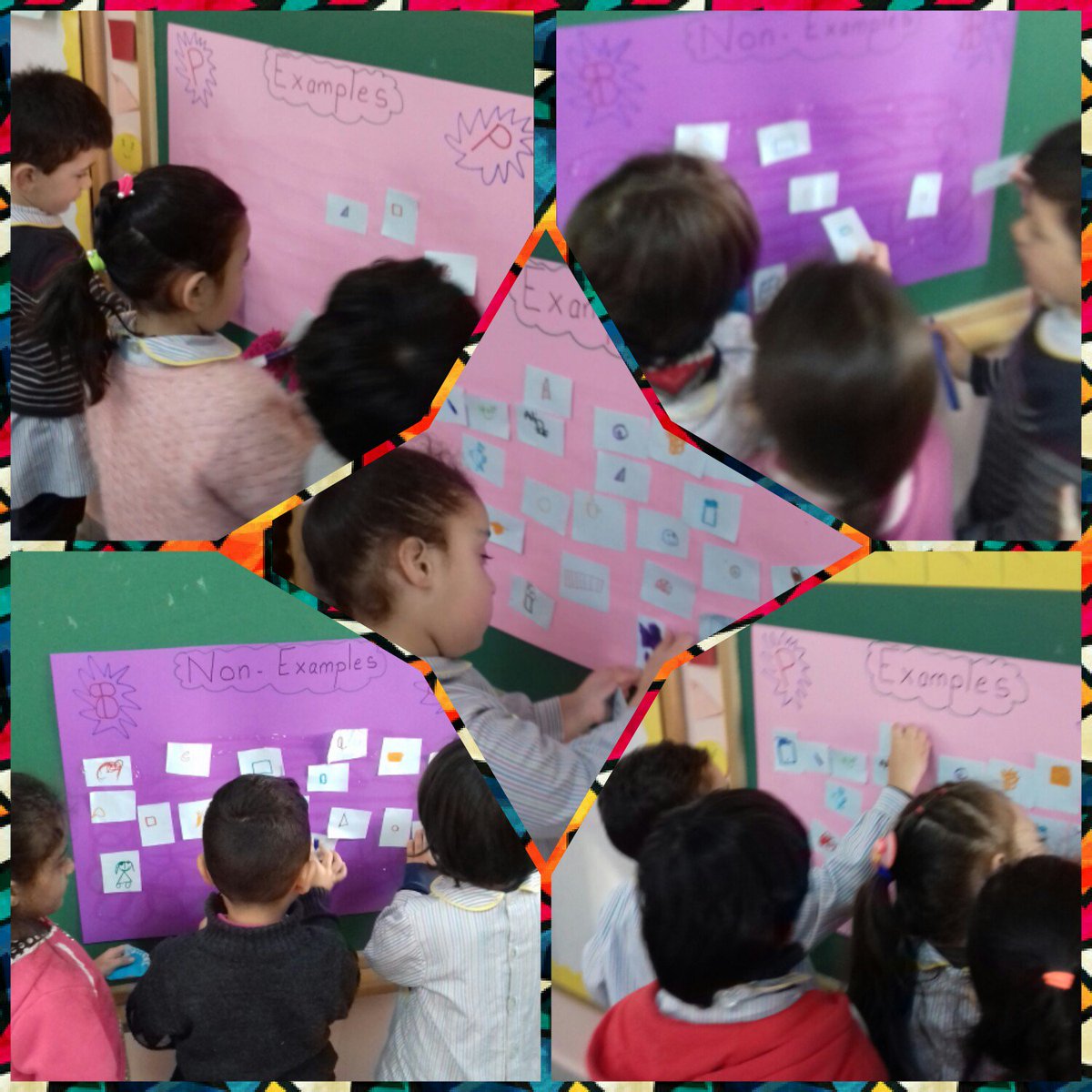 r_saadieh's tweet photo. The Harder You Work, The Luckier You Get #MagicBox #Example&NonExample #P-P-Party #ExitCards #That was KG3 "B" Day #P_Day @DawhaHighSchool https://t.co/YlTfAnqUnC