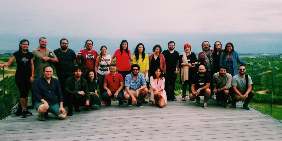 JIIFF_Festival's tweet photo. Parte del equipo de #jiiff2017 junto con los jurados de Usina del Sur y los representantes de los proyectos de largometraje seleccionados https://t.co/ec6uCOpa4l