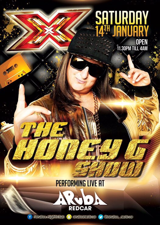 The_Honey_G's tweet photo. I cannot wait to perform at Aruba Nightclub tomorrow night in Redcar @aruba_redcar,Ready for Roadblock &amp; To Bring the house down &amp; Smash it! https://t.co/ZFV8aFAqtf