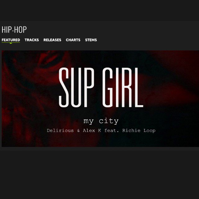 Shout out to <a href="/beatport/">Beatport</a> for featuring My City, our jam from <a href="/DjDelirious416/">DJ Delirious</a> <a href="/deliriousalexk/">Delirious and Alex K</a>. 2017 is startin off tighttt