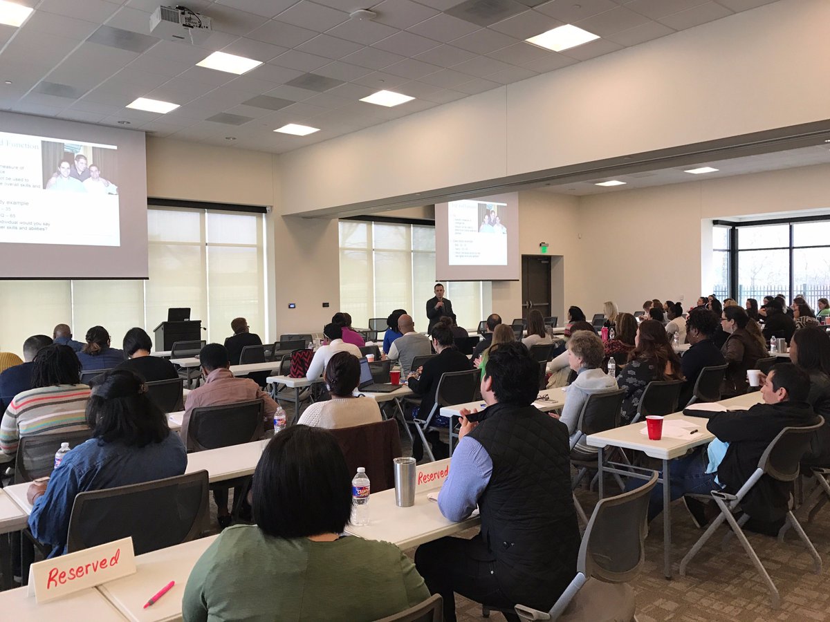 DallasCAC's tweet photo. Fulll house @ DCAC Lecture Series-presented by Doswell Foundation-featuring Dr. Scott Modell - Interviewing #childvictims w/ #disabilities https://t.co/GwTWygOUYv