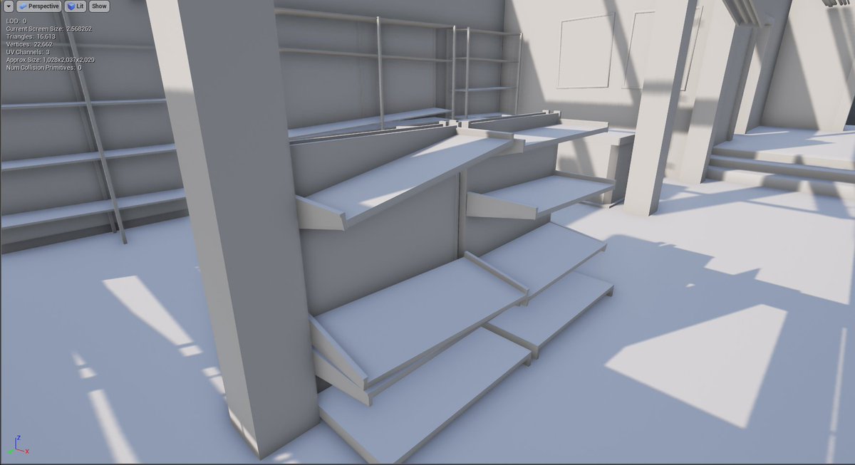 ThePrisonGame's tweet image. Preparing enter-able destroyed stores  #gamedev #gameart #indie #indiedev #unrealengine #UE4