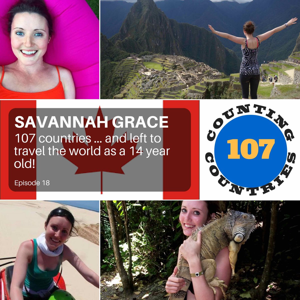 CountingCountry's tweet photo. Check out the amazing and newly married @Sihpromatum of the latest #Podcast #ttot #LP   #travel https://t.co/SyzGp5v9dl https://t.co/fKrfirnGoF