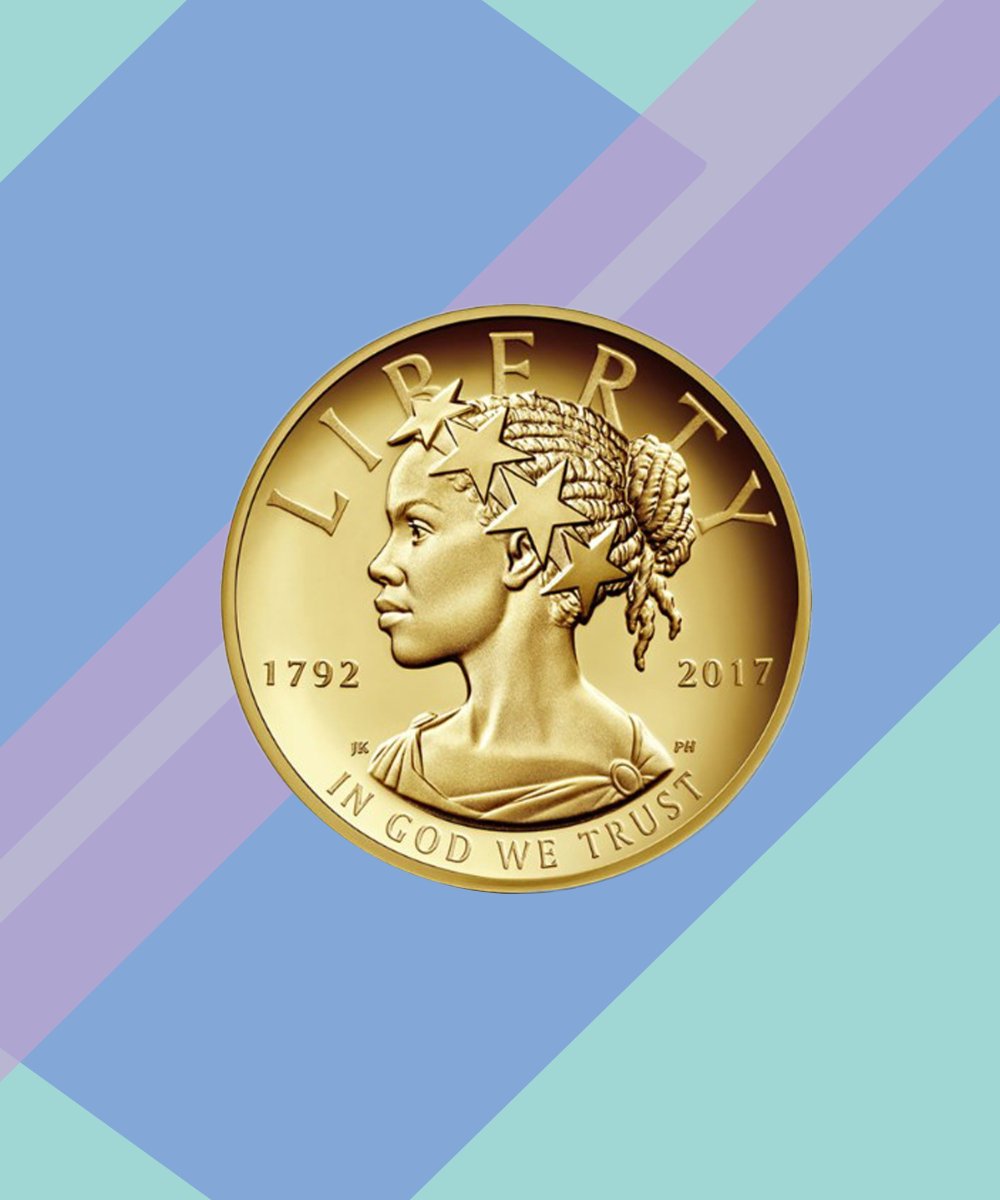 Finally, A Black Lady Liberty On A Coin! r29.co/2js8UVM