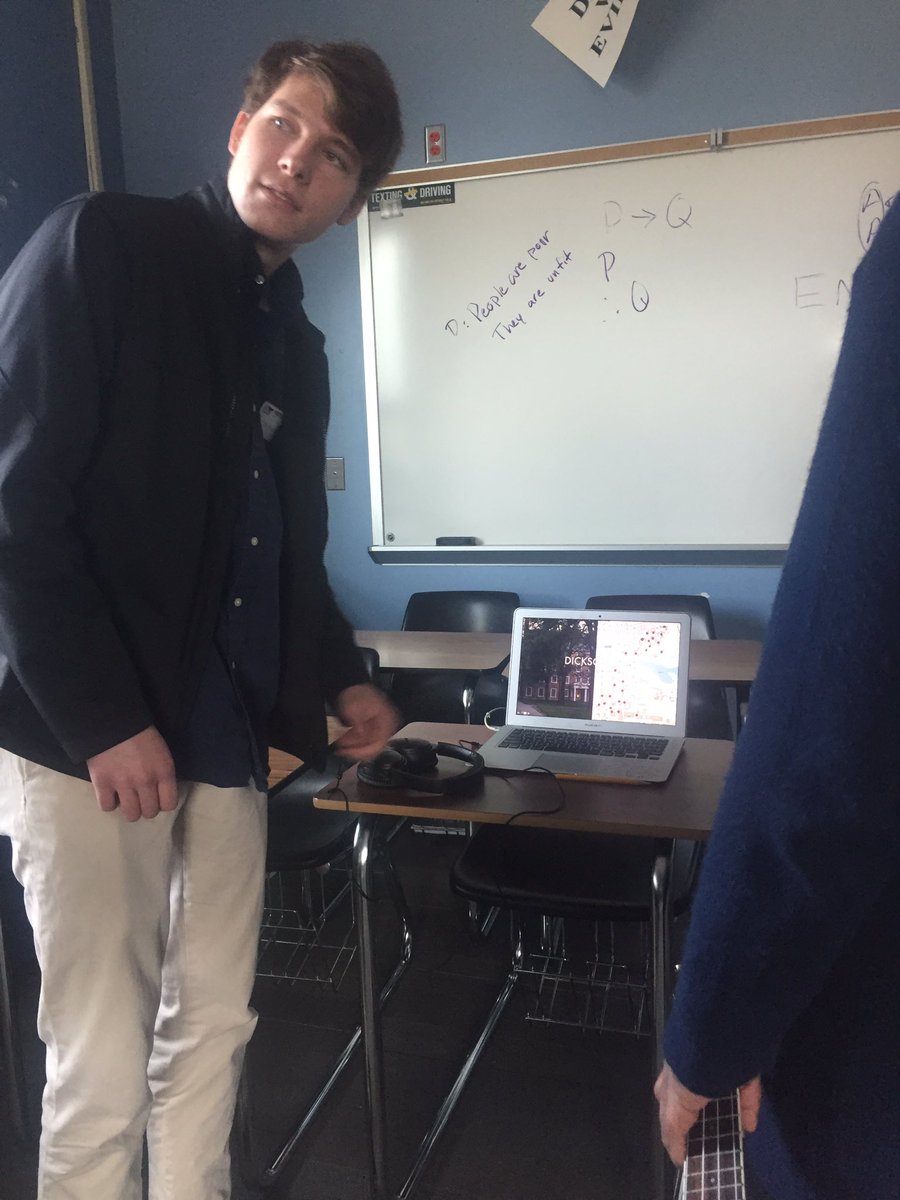 BVWTrebleMakers's tweet photo. Jacob came back to tell us about his 1st semester at Cornell and his work composing for an app that plays music around campus! #StillWriting https://t.co/iH7DPoQKWd