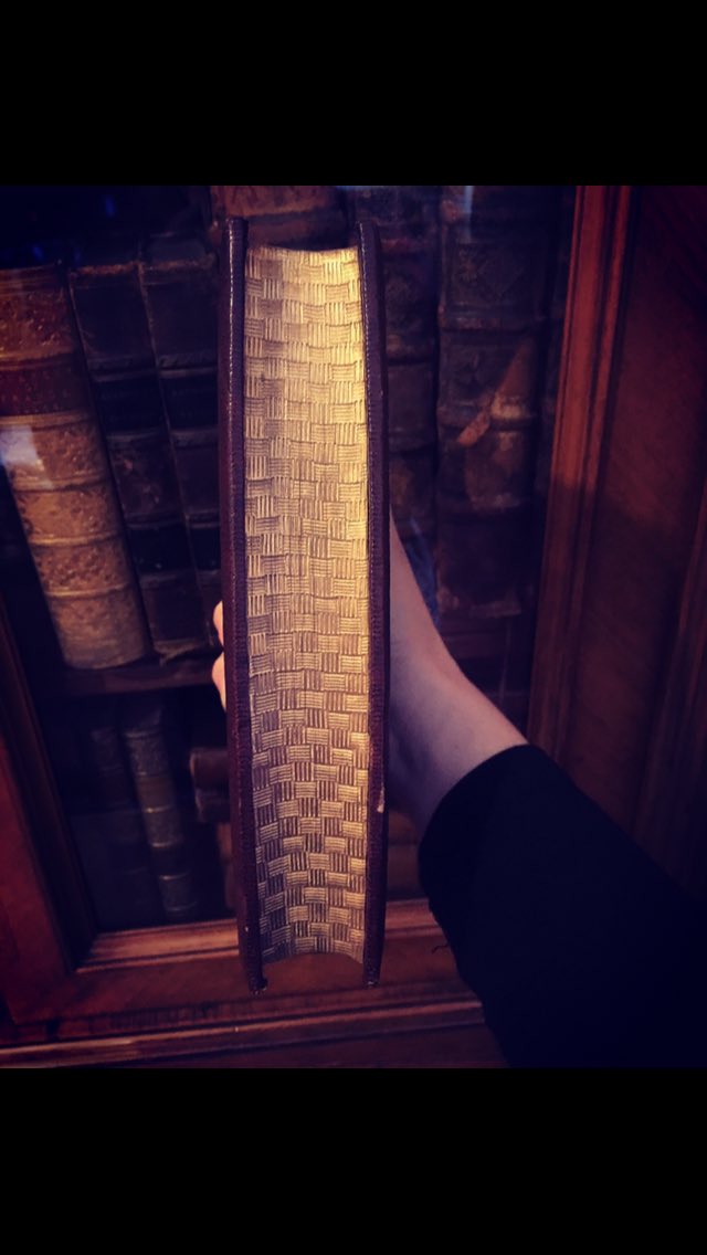 Rookebooks's tweet photo. Ending the working week with this beautiful #foredgefriday! #reading #books #gauffered #gilt #booksellers https://t.co/5fnRY8TNP1