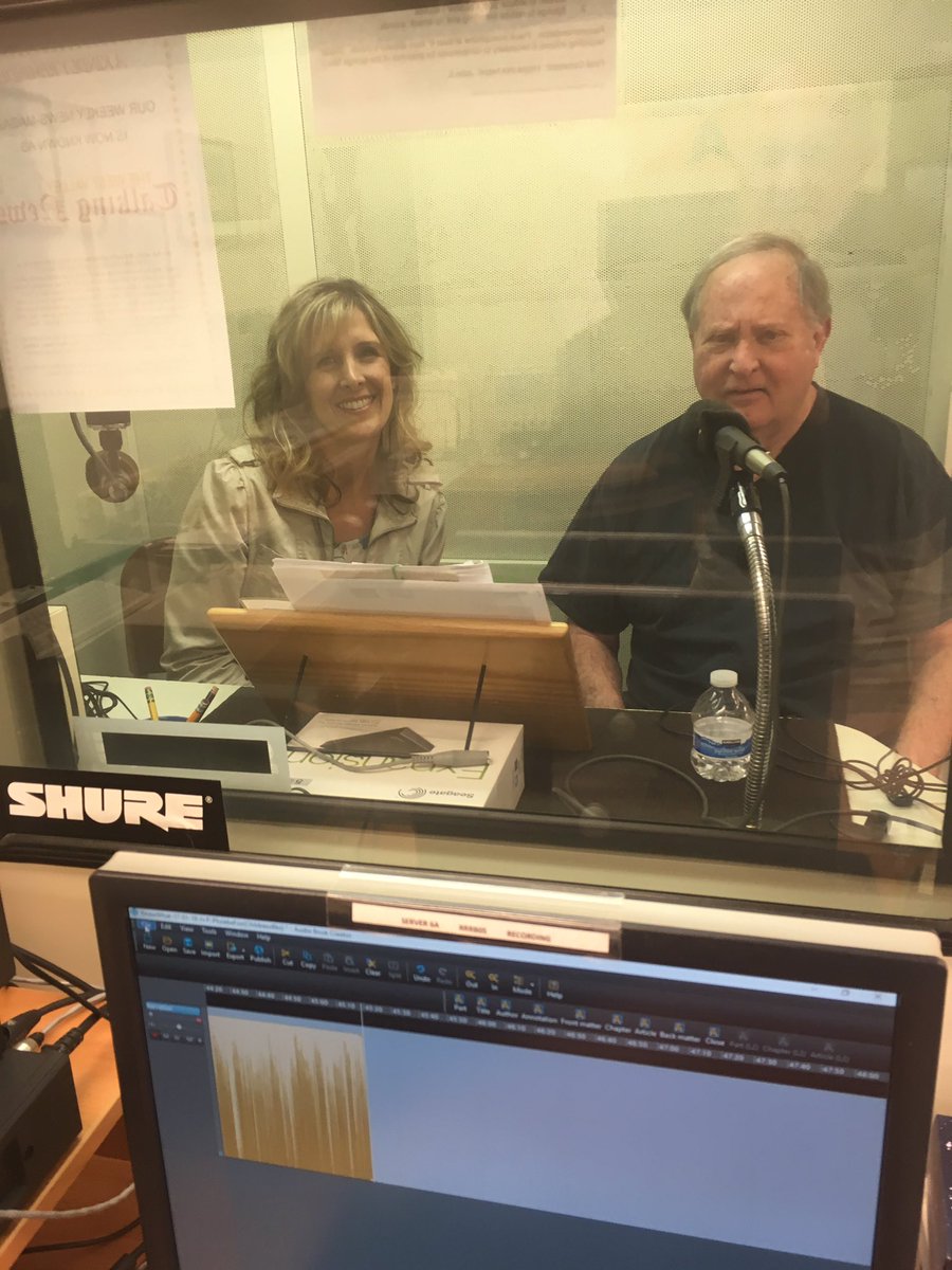 mamafoxbooks's tweet photo. Just finished recording for the Recreational Reading for the Blind program with KRUV Radio Sun. #westvalleytalkingnews #RRRB https://t.co/AgbSKStQwn