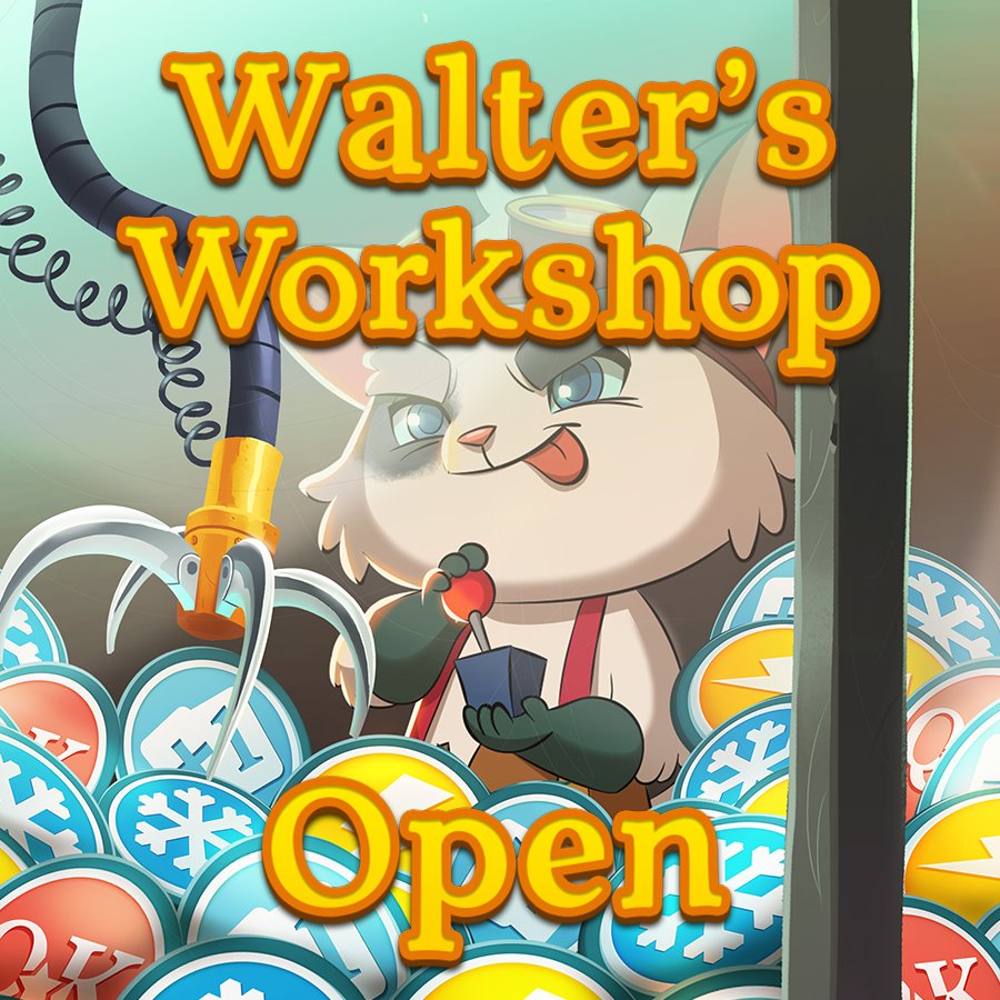 The Lucky Dip experiment starts now! 🍀  😼 Come into Walter's Workshop to play! --> to.king.com/tEwl