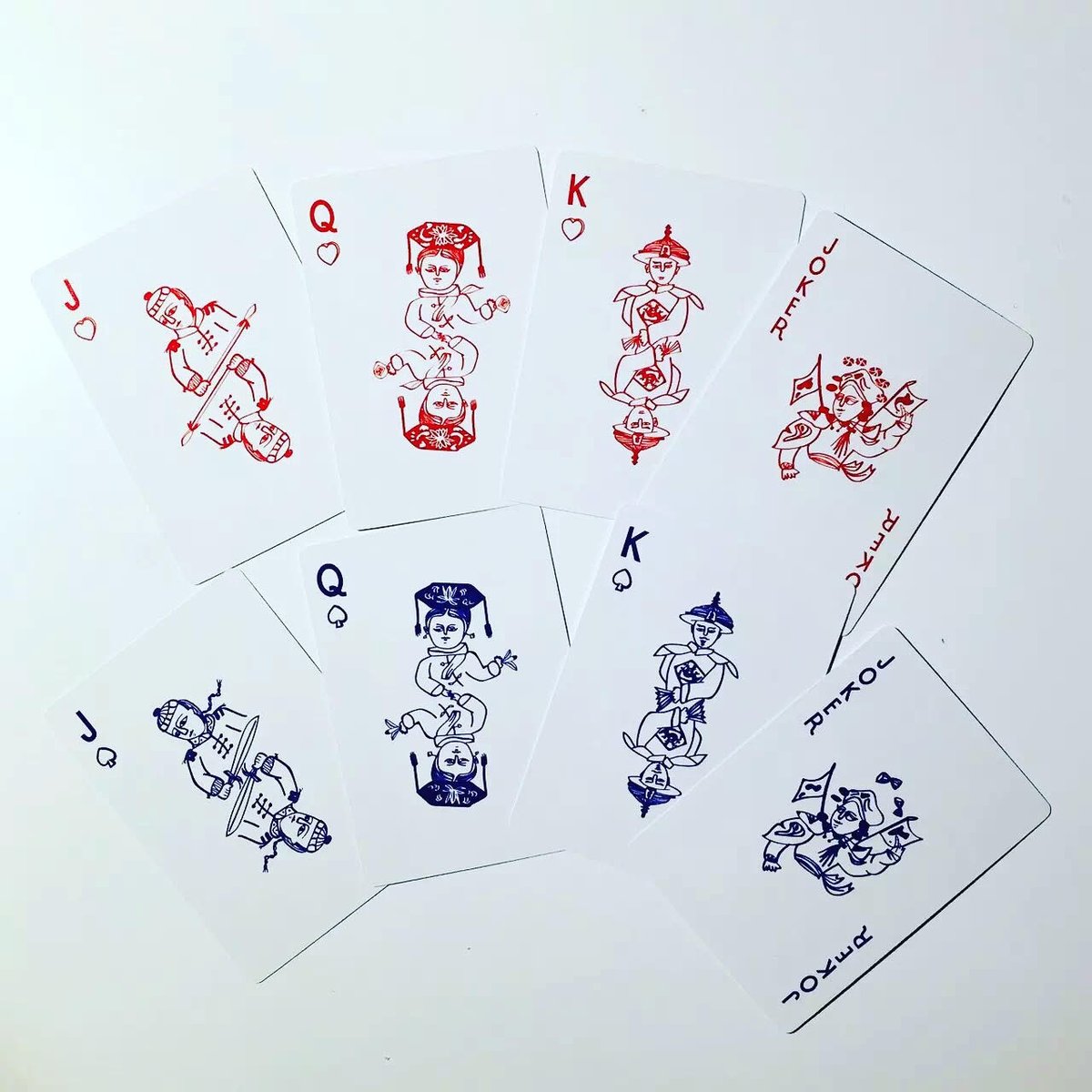 Unique playing cards by Peaches – Available at Orange, the design pop-up shop! facebook.com/events/1129418… #yegevents #edmonton #yeg