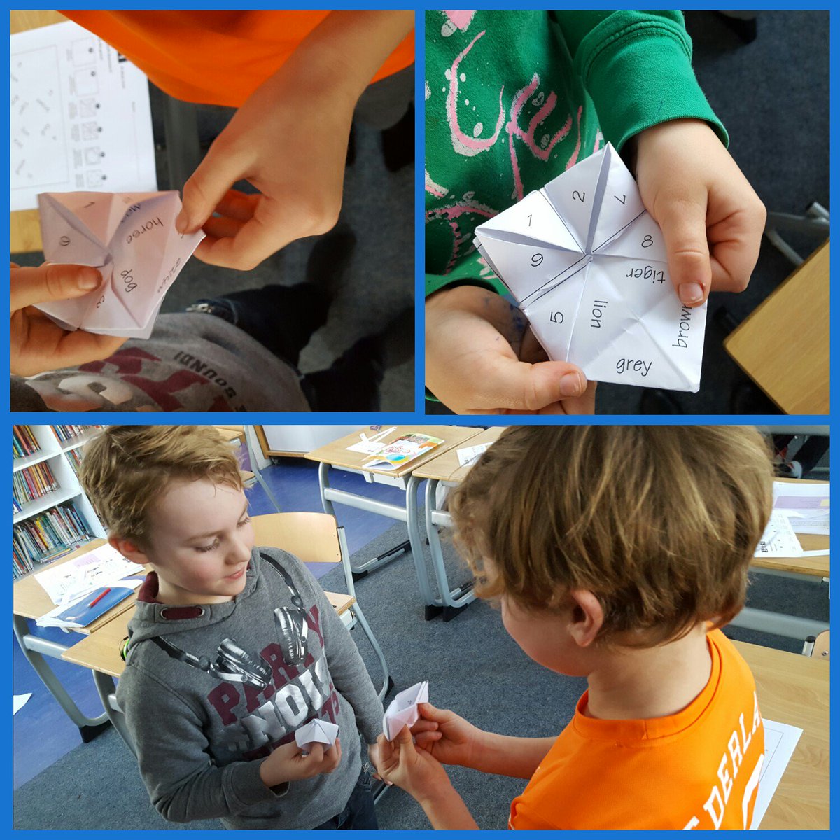 Engelse les #spel