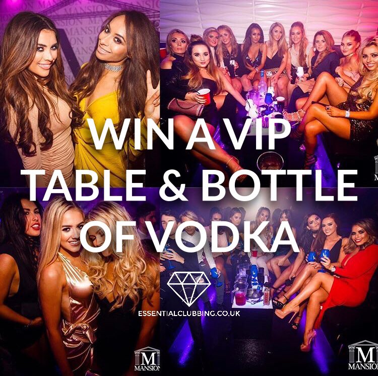 Win A VIP Table &amp; A Bottle Of Vodka For Tomorrow Night At <a href="/MansionVIP/">LA MANSION VIP</a> with #EssentialClubbing! Simply Retweet To Win!