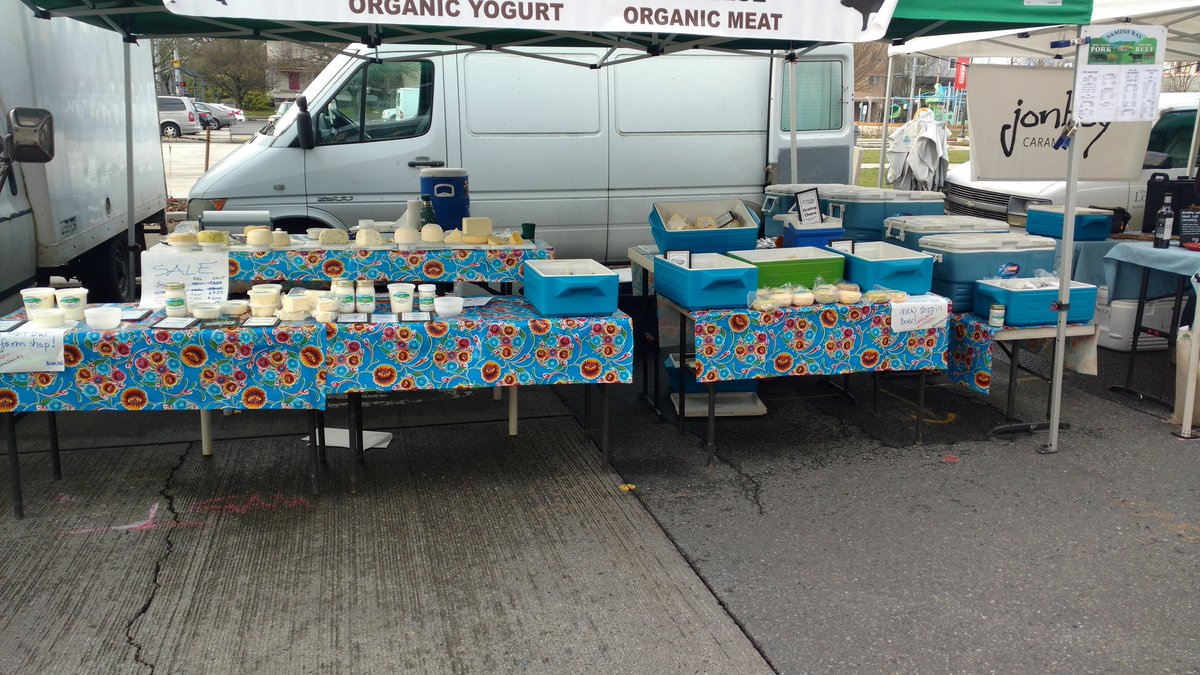 samishbaycheese's tweet photo. Our farmer market schedule this weekend: Saturday U District and Anacortes, Sunday West Seattle and Ballard. https://t.co/VaI3yf2kum