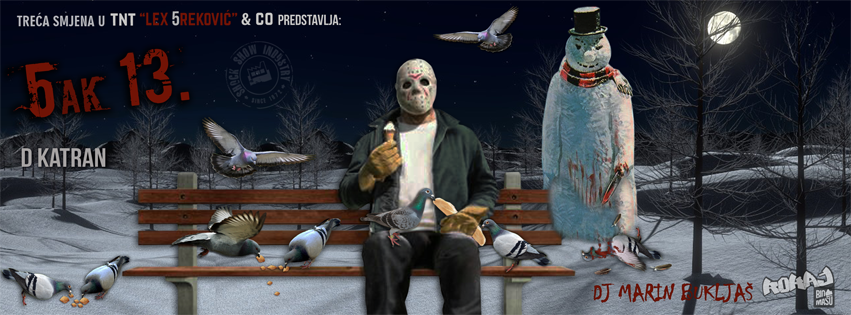 shockshowindust's tweet photo. Čekamo vas, sretno
https://t.co/8NeS25YoaJ
#5ak13 #friday13th #petak #SSIKatran #TNTLex5Rekovic #disco #nighlife #zagreb #jason #SnowMan https://t.co/tq5Ve3E0o1