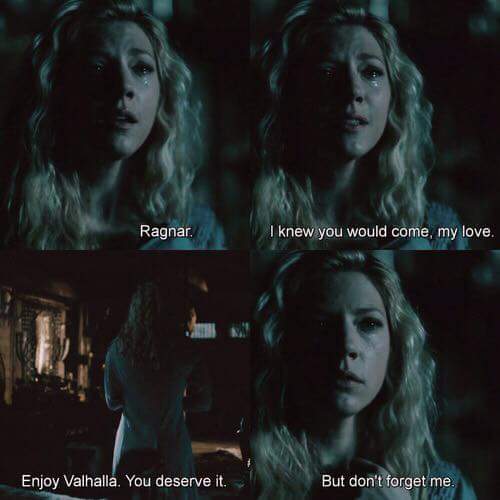 Beata_Kaludov's tweet photo. That was damn sad 😢 Just wait for #Lagertha 's bloody revenge 😈
#RagnarLothbrok #VikingsHistory @KatherynWinnick https://t.co/G0mHYurlM1