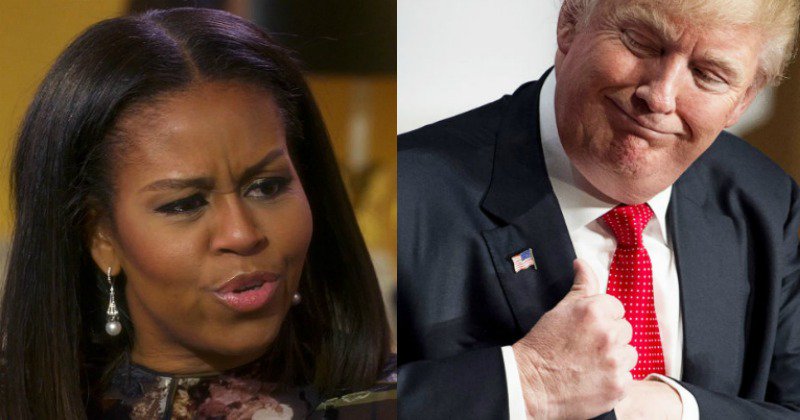 AmandaShea_'s tweet photo. Trump Sends Big ‘F You’ To Michelle With HUGE Change To Her Office Name https://t.co/iJOoGfCCcg https://t.co/1h8ItzuusO