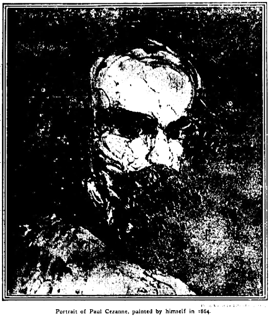 librarycongress's tweet image. #HBD Paul Cezanne, post-impressionist painter whose work foreshadowed modern art, born #OTD 1839 #ChronAm go.usa.gov/x9neR