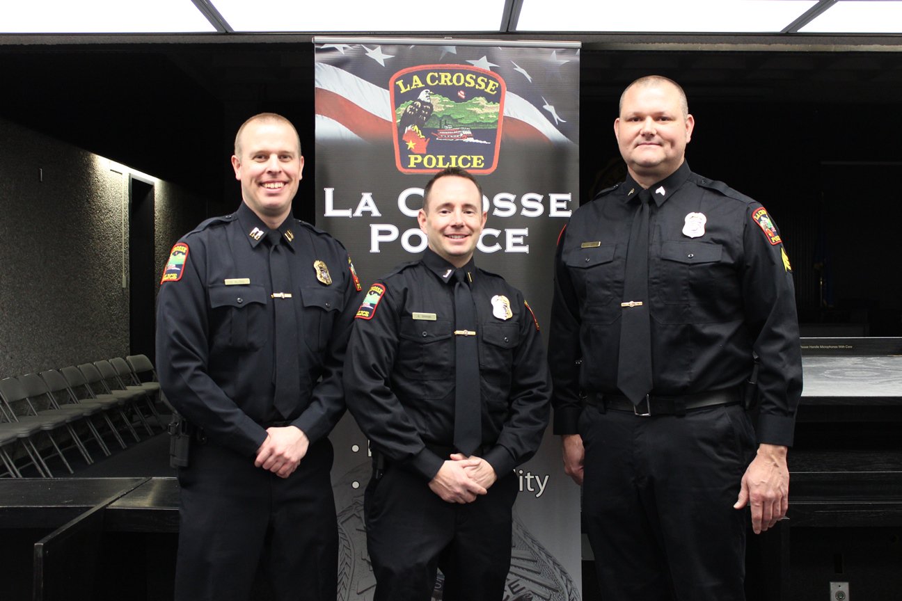 La Crosse Police on Twitter "Congrats to newly promoted Captain Daniel