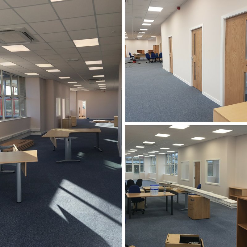 New Super Site taking shape.. Countdown till move in date!#TransformingTransflex