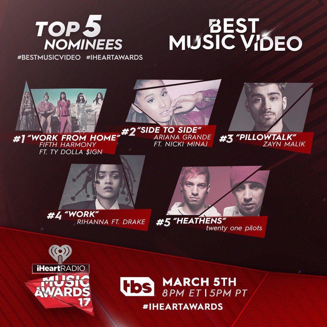 LoloMilaKiyoko's tweet photo. We are 1st in 2/3 categories!! BEST FAN ARMY is missing! #Harmonizers #BestFanArmy #iHeartAwards RT LET'S GO! https://t.co/Yas0Tbib4t