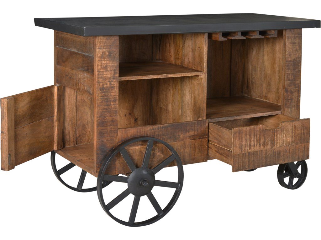 BFurniture's tweet photo. This multi-purpose #BarTrolley is rustically good-looking AND ideal for entertaining! https://t.co/OfoLAMp5Gz #BeckerMN #Furniture https://t.co/wmphTIm5wV