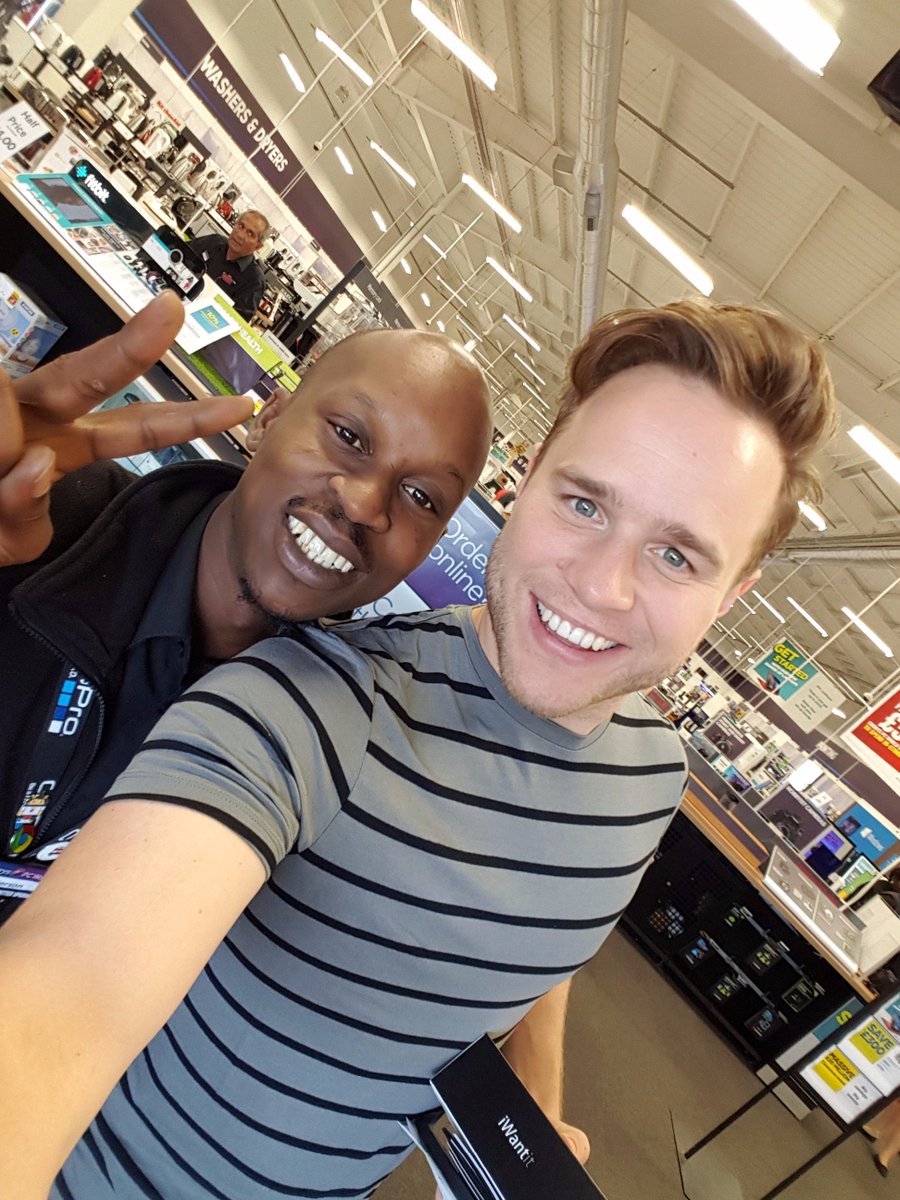 DC_ClubGold's tweet photo. Selfie Set 270: Peterson from Chelmsford with DD John, RM Adam, Olly Murs (!) and Christmas themed #clubgold https://t.co/wuzMfUbolU