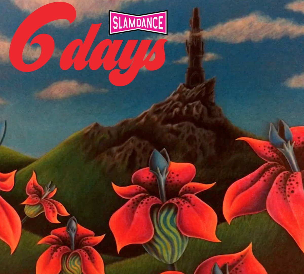 Slamdance's tweet photo. SIX DAYS FOLKS. #SLAMDANCE2017. #anarchy #lighterclick https://t.co/IlxnTa2GZQ