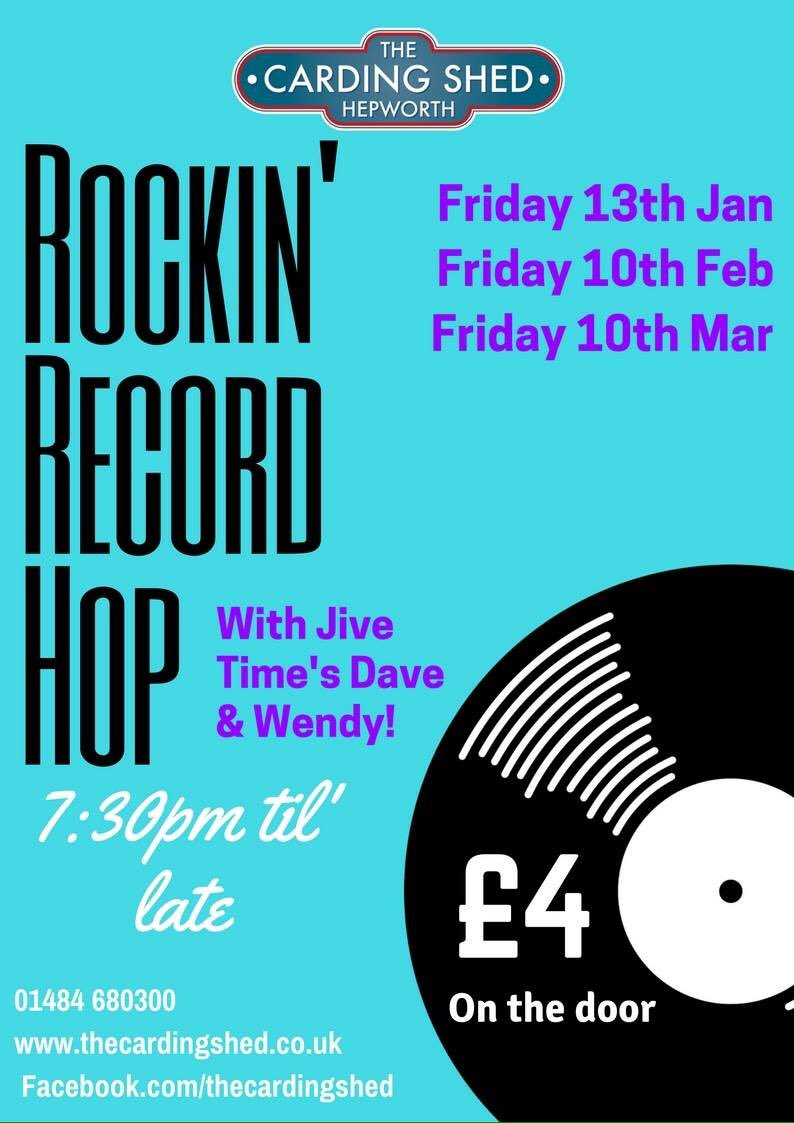 Looking forward to seeing you all tonight at our Record Hop!
@HighSociety1950 will be open til 9pm, up to 50% sale on!