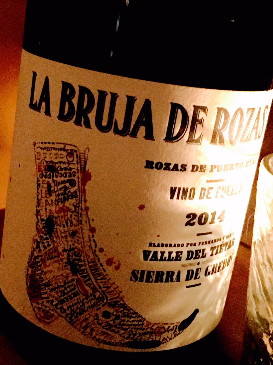 High winter witchery of the tastiest order. Cheers @ComandoGarnacha