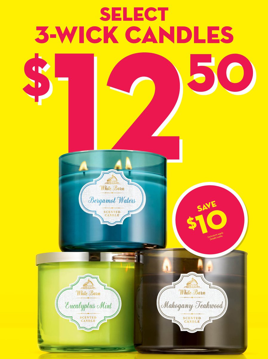 bathbodyworks's tweet photo. Weekend to-do list: NEW Spring Candle haul! ✔️ https://t.co/8wnnBbGRC7