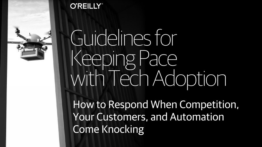 OReillyHardware's tweet image. Which tech innovations will be genuine game changers for your business?  Find out w/ free report @estherschindler: oreil.ly/2grAKm9