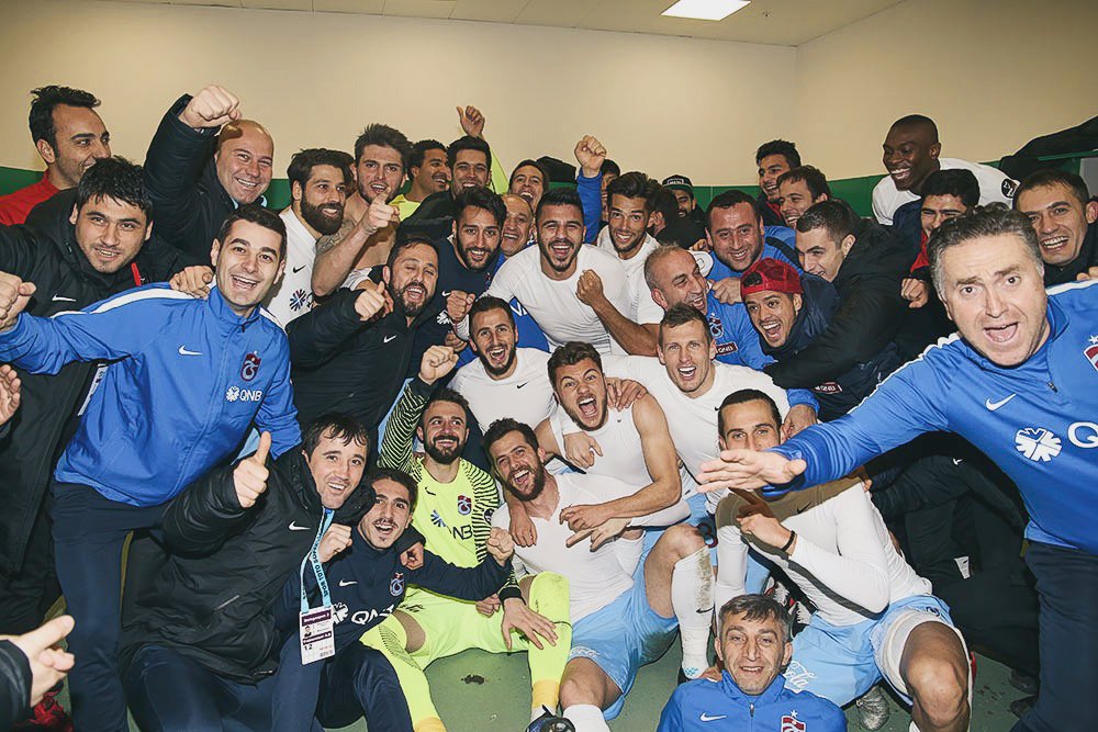 Trabzonspor's tweet photo. Galibiyet sevinci https://t.co/3VCq4r3ytF