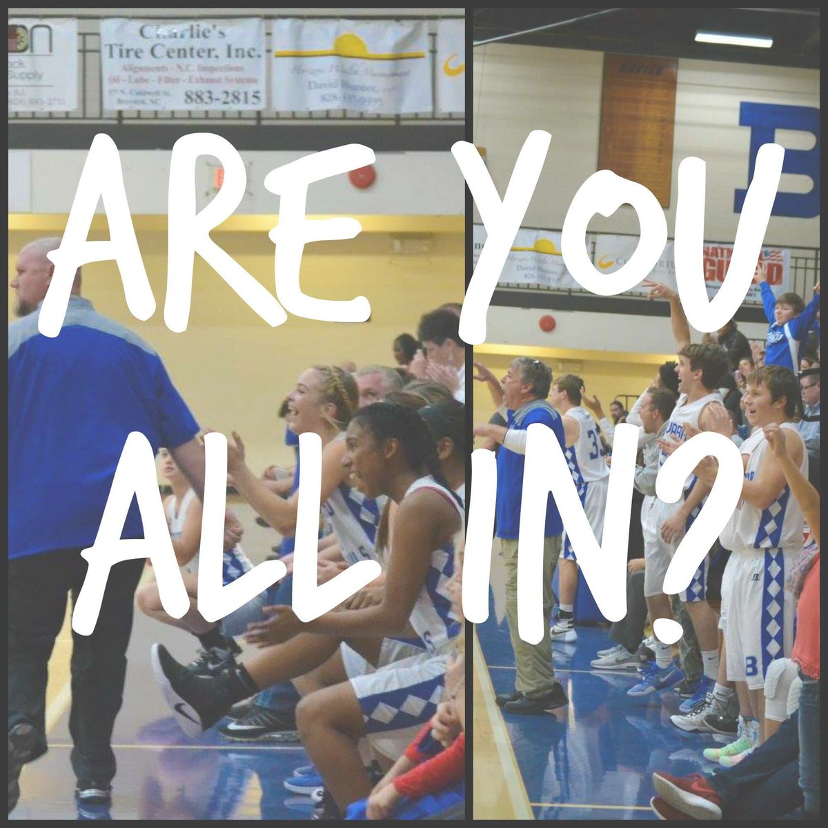 BrevardBball's tweet photo. Game Day. Pisgah comes to our house tonight. Bigger school. Big game. Are you all in? #bhsbluedevils #bluedevilstrong #wearebrevard https://t.co/Fnabld4D7u