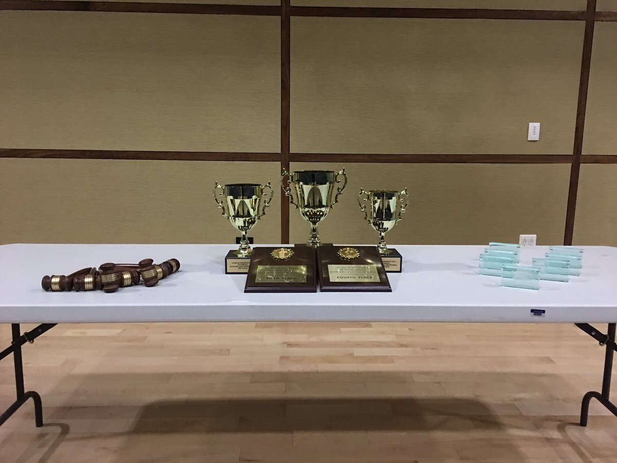 LaSalleMT's tweet photo. All ready here at the site of the 7th annual Blue & Gold Invitational! #BGI7 https://t.co/gBAz16M7t7