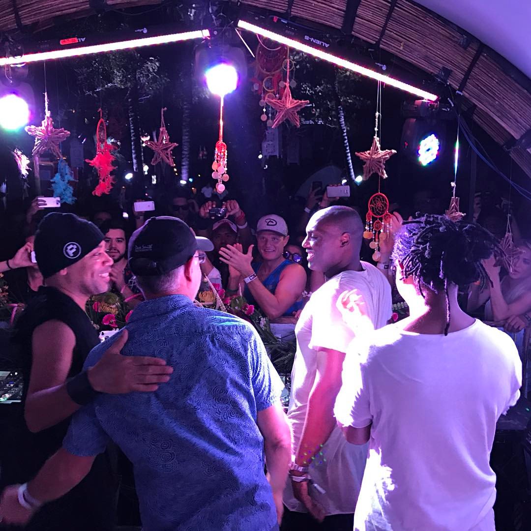 kennylark's tweet image. Legend to Legend. Dave Smith joining us at our Detroit Love Party at BPM. Truly honored @dsiSequential @carlcraignet @staceypullen