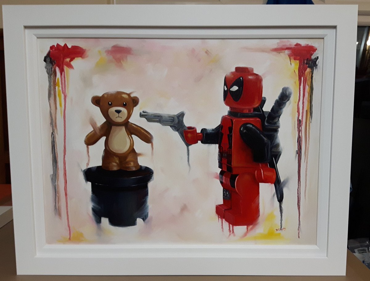 MPGALLERY1's tweet photo. #baddeadpool all ready to be unveiled in the Gallery tomorrow https://t.co/4zvnhW8UXV