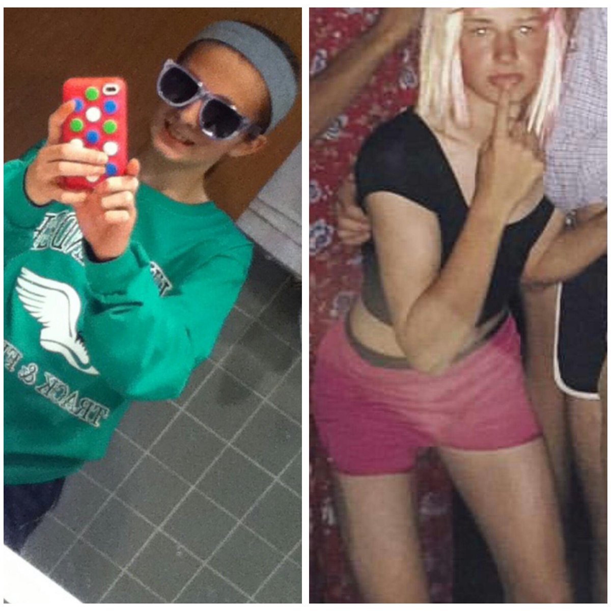 taitspencer_'s tweet photo. @LanieFranson in 7th grade vs. 7th graders now (fixed @maddiemeyerrr ) https://t.co/iNdtPnhX9Z