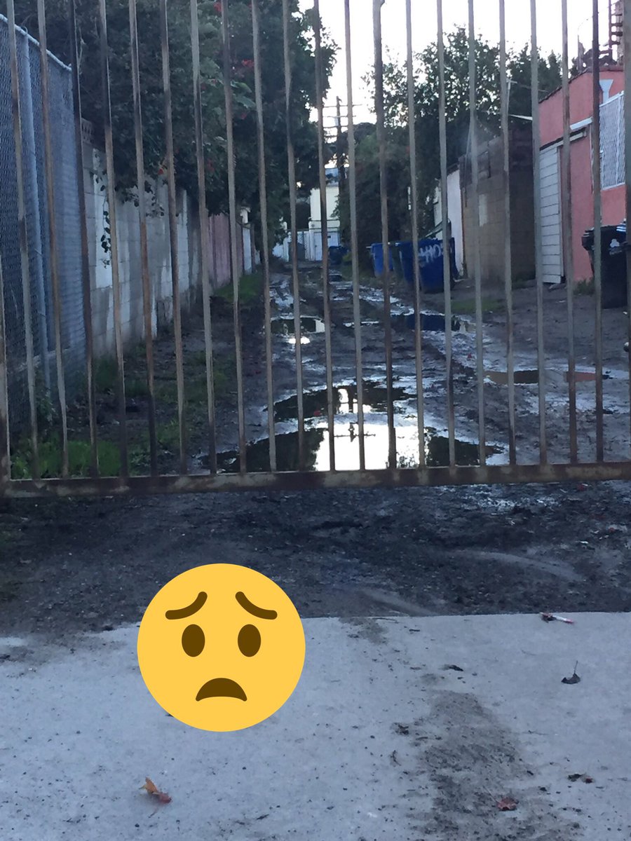 marzbailey's tweet photo. @HerbJWesson our public right of way alley is a flood zone!!!! Liability waiting to happen https://t.co/8BBjbP7lPe