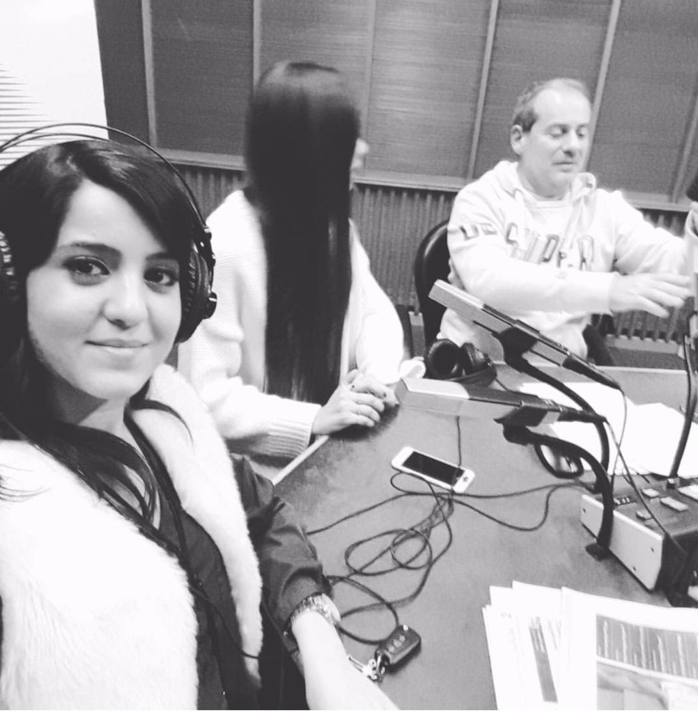 صورة من لقاء شانتي في لاذاعة 😍😍
<a href="/Chantal_Geagea/">chantal geagea</a> 
#chantal_Geagea