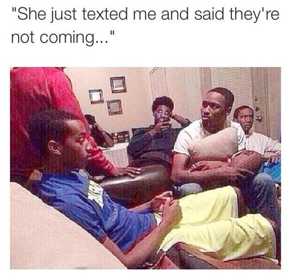 TweetLlkeAGuy's tweet photo. Every squad has suffered through this 😂 https://t.co/TC1hF19aJ6