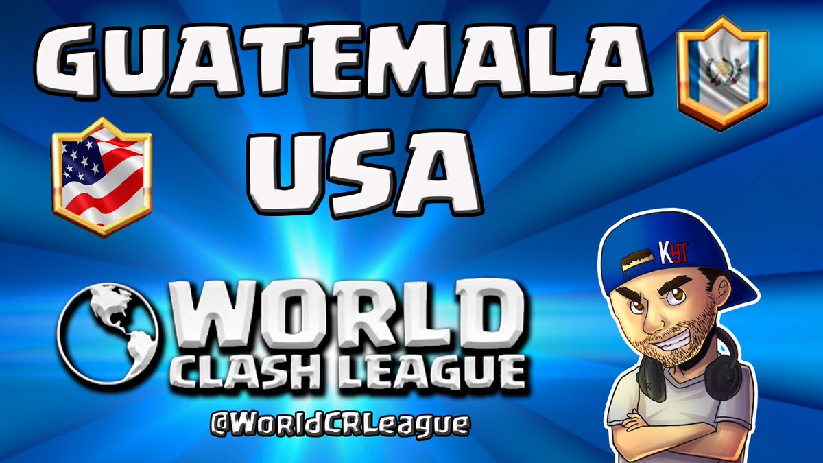 tucasti7's tweet photo. ¡Hoy lo daremos todo Con mi seleccion! ¡Viva Guate!  En la @WorldCRLeague  Good luck @Jack3_CR Y gracias a @KojisanYT por pasarlo en español https://t.co/hGPOSJDg4F