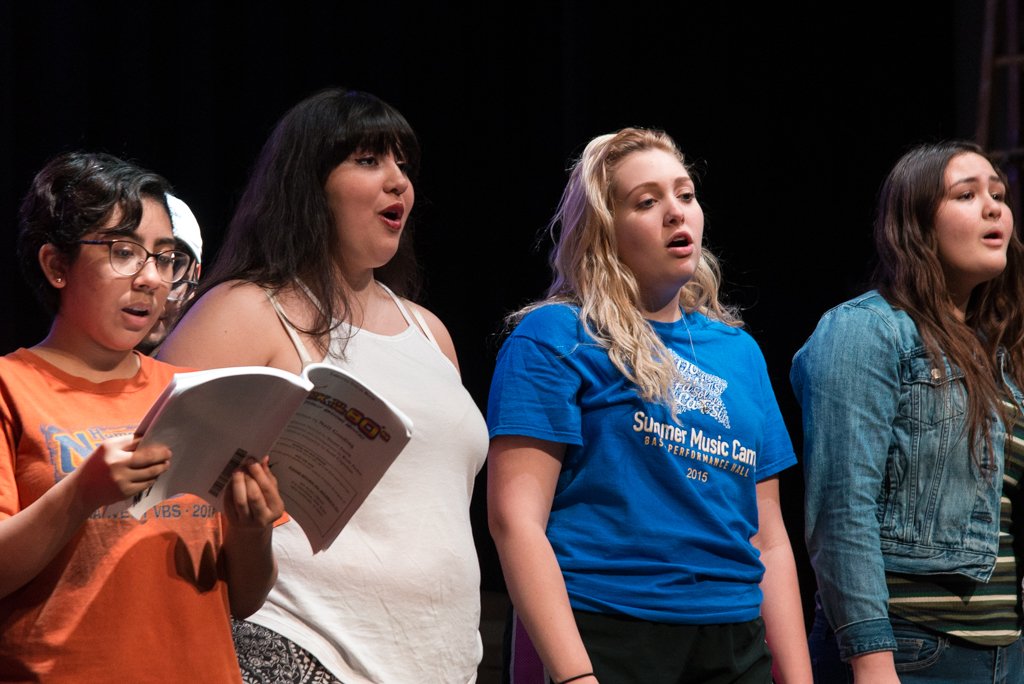 CowtownImages's tweet photo. @CrowleyTheatre rehearsing Back to the 80s.  Sounded great! https://t.co/bdopa6w4b5